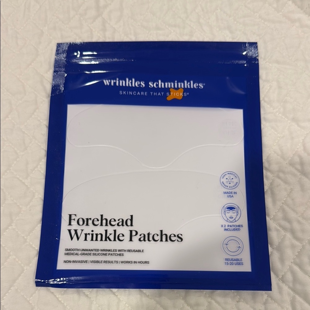 Wrinkles Schminkles Forehead Wrinkle Patches- New-Unopened